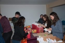Pregatirea cadourilor pentru azile - Tg Jiu